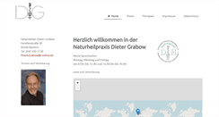 Desktop Screenshot of dieter-grabow.de