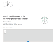 Tablet Screenshot of dieter-grabow.de
